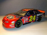 jeff gordon 2001 dupont flames las vegas raced win