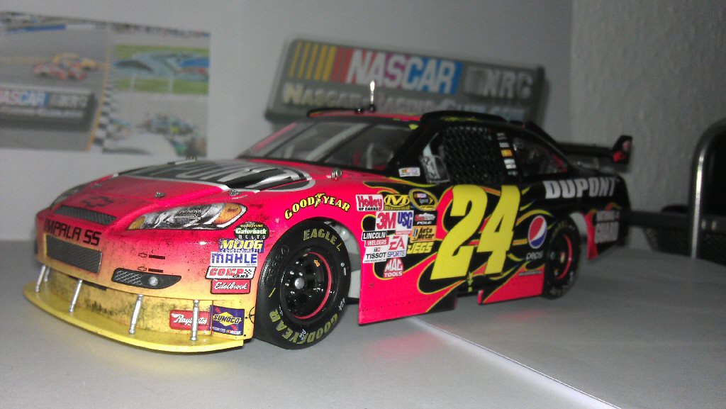 jeff gordon 2009 dupont gatorade duel 1 raced win