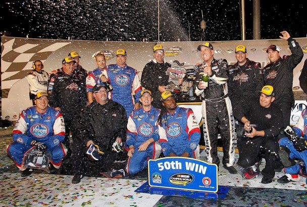 hornaday 50th win