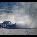 2011 NASCAR Camping World Truck Series Martinsville burnout