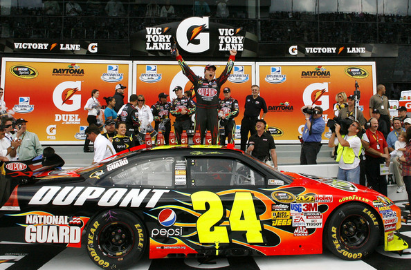 jeff gordon 2009 gatorade duel win