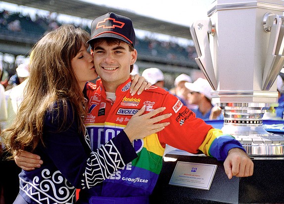 jeff gordon - brook - 1994 bickyard 400