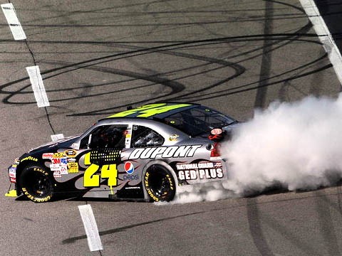 jeff gordon 2009 texas win