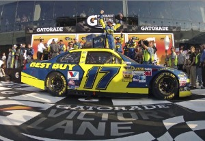 victory lane daytona 500 2012