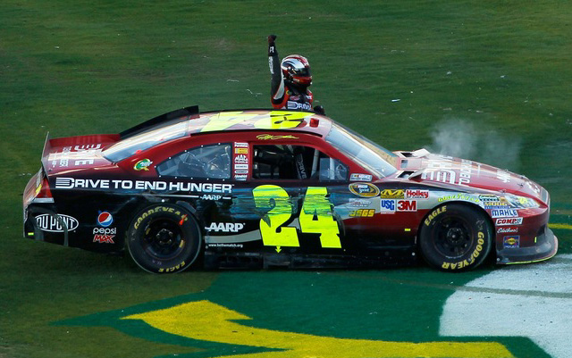 Jeff Gordon 2011 Phoenix Win
